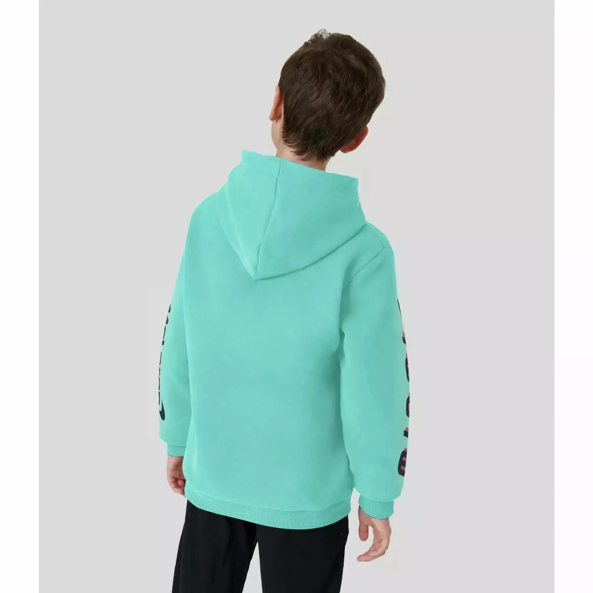 McLaren F1 Kids Miami Neon Logo Hoodie-Vice Blue/Aqua Sky