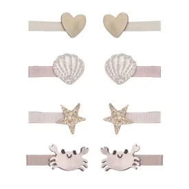 Mini Hair Clips - Crabs