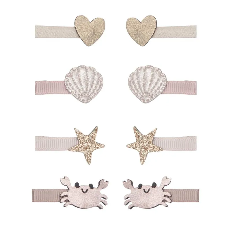 Mini Hair Clips - Crabs