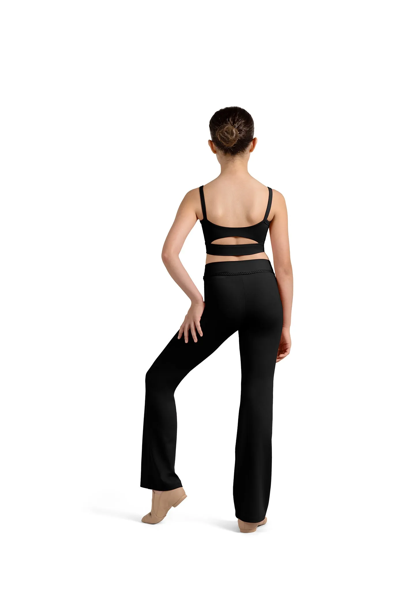 Mirella: Braid V Front Jazz Pant - Child/Teen