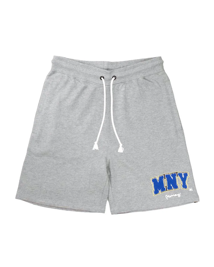 MNY SHORTS - GREY MELANGE