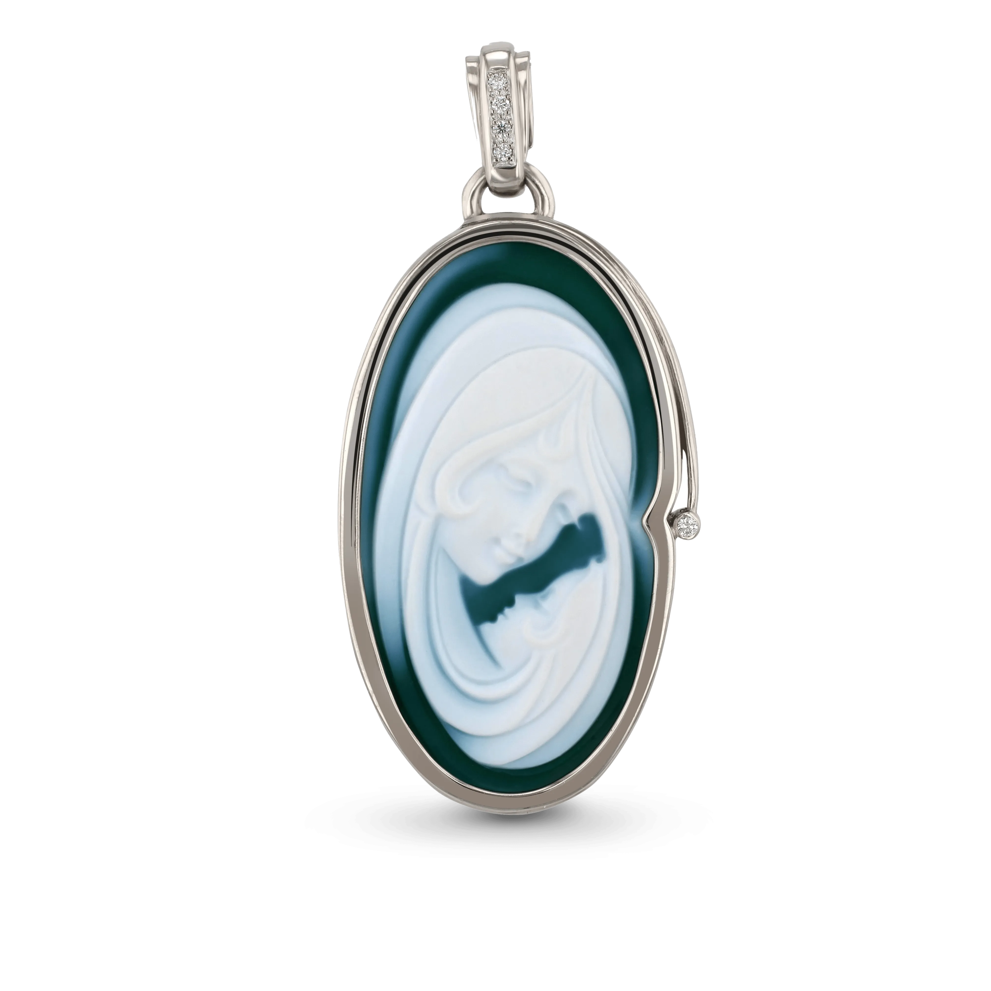 Mother and Child Pendant