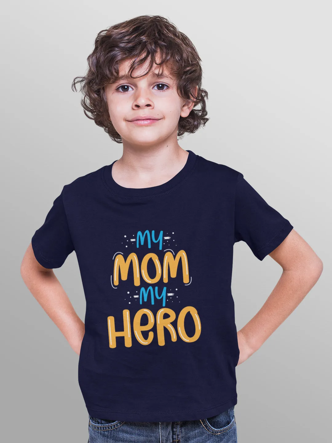 My Mom My Hero Kids T-Shirt