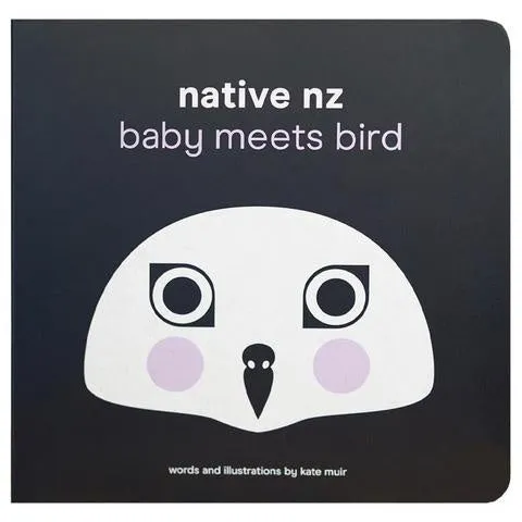 Native NZ Baby Meets Bird