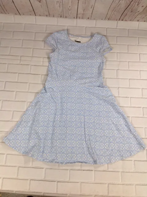 *No Brand Blue & White Dress