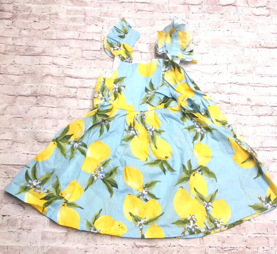 *No Brand BLUE & YELLOW Dress