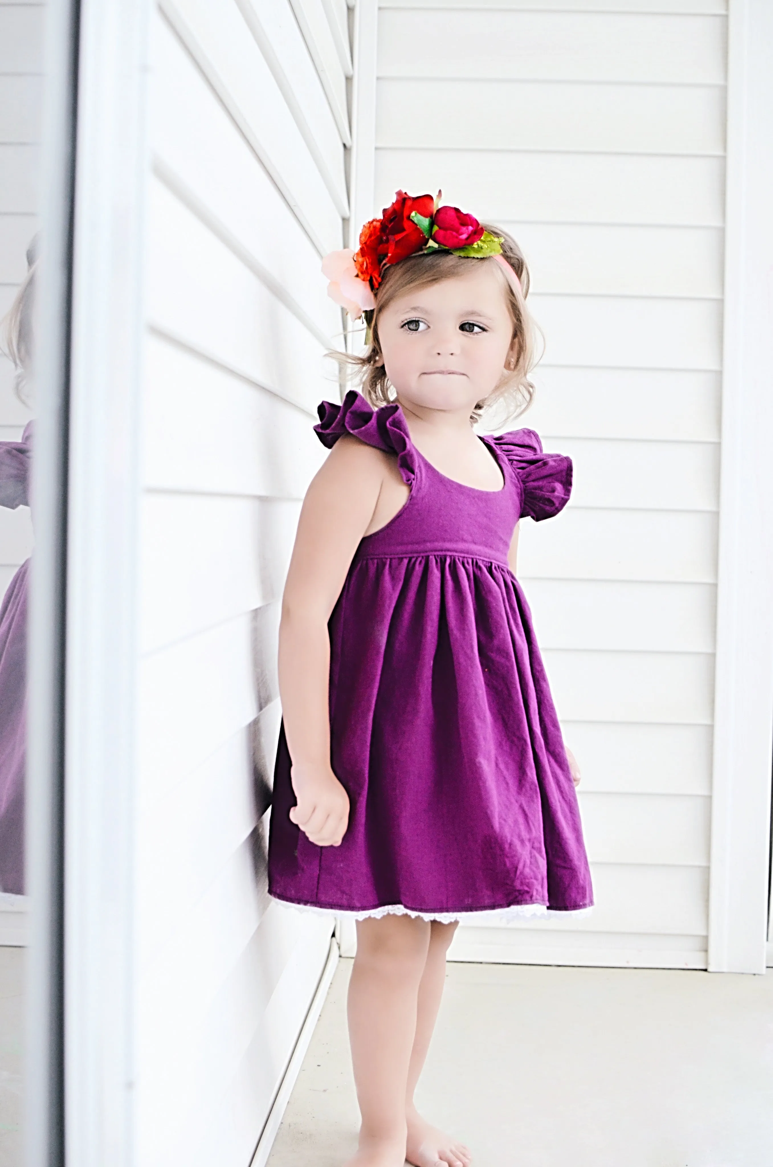 Olivia Dress - Plum