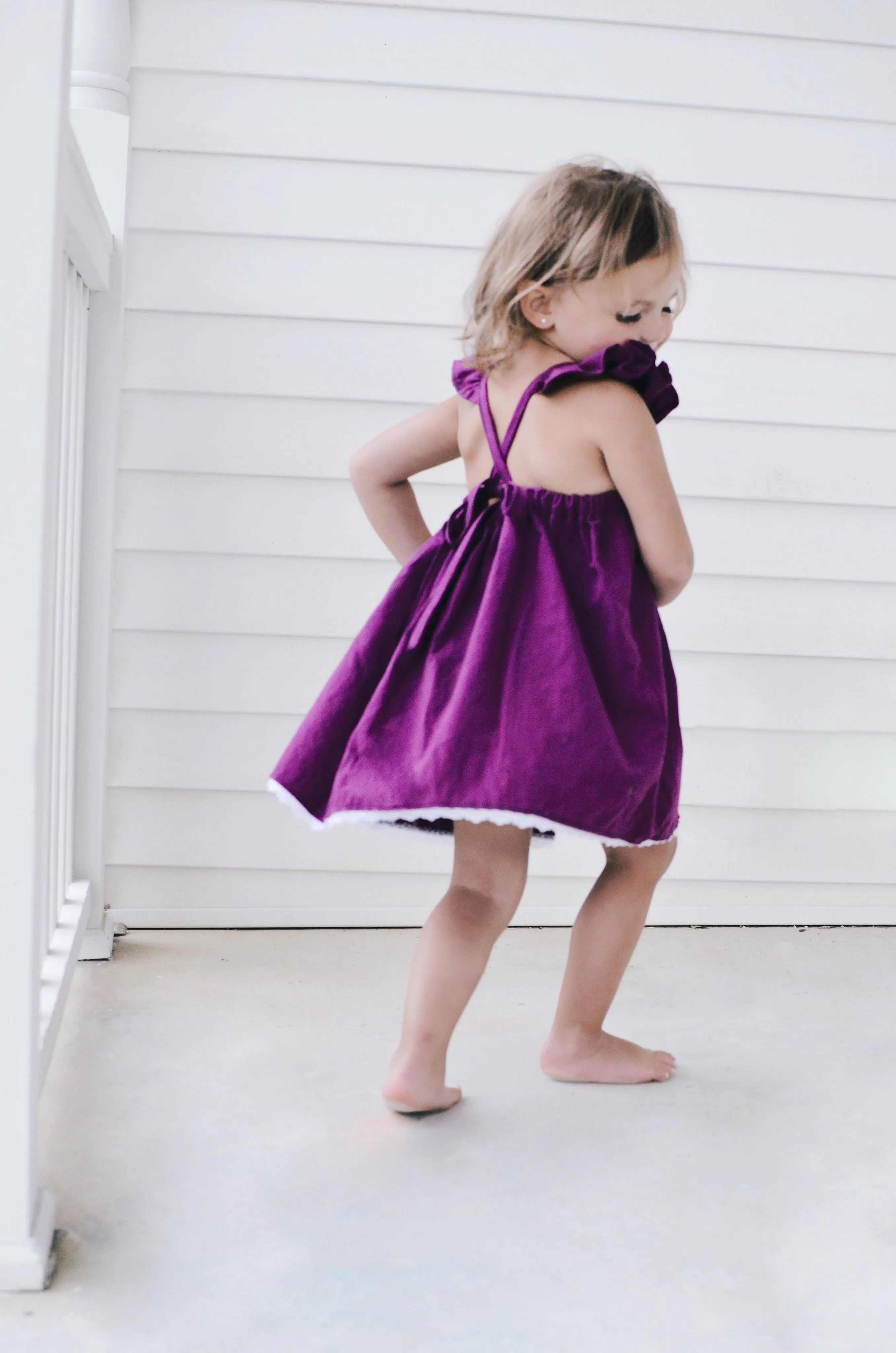 Olivia Dress - Plum