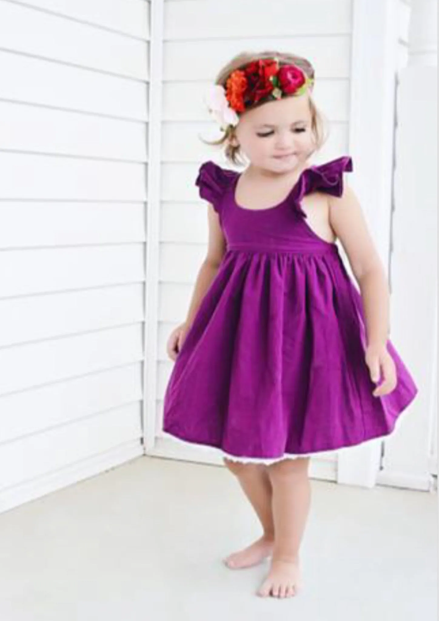 Olivia Dress - Plum