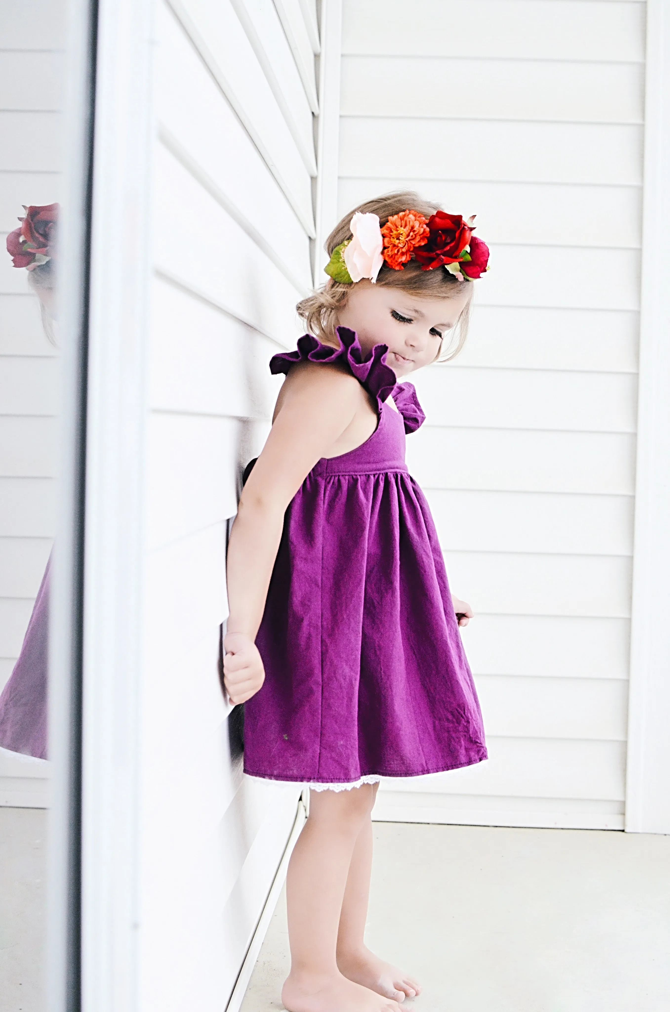 Olivia Dress - Plum