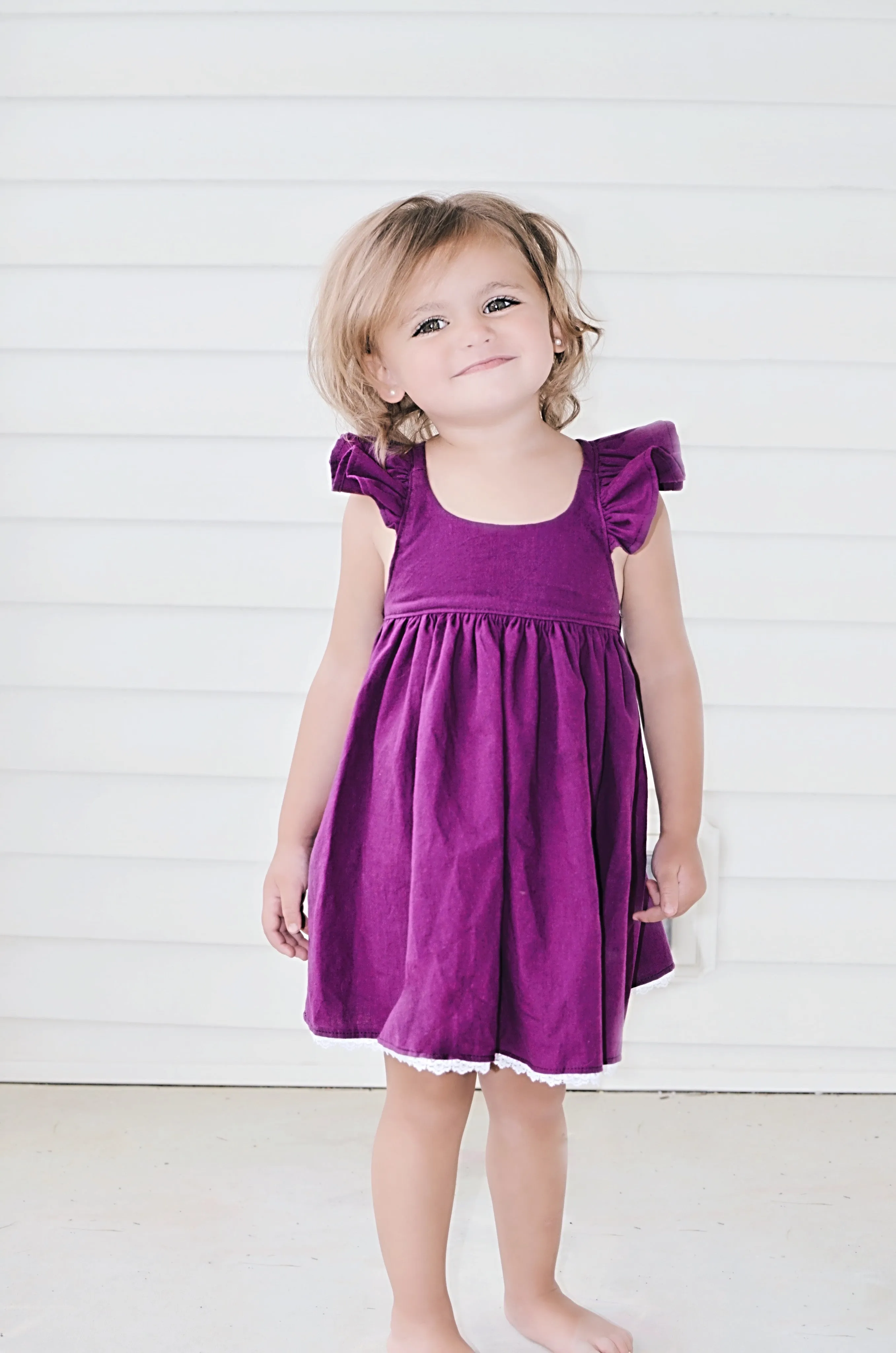 Olivia Dress - Plum