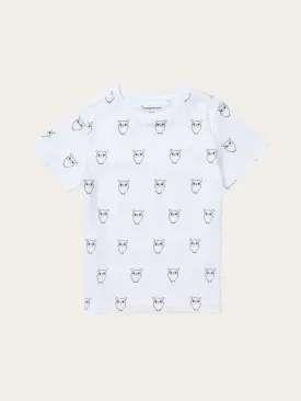 Owl AOP t-shirt - Bright White