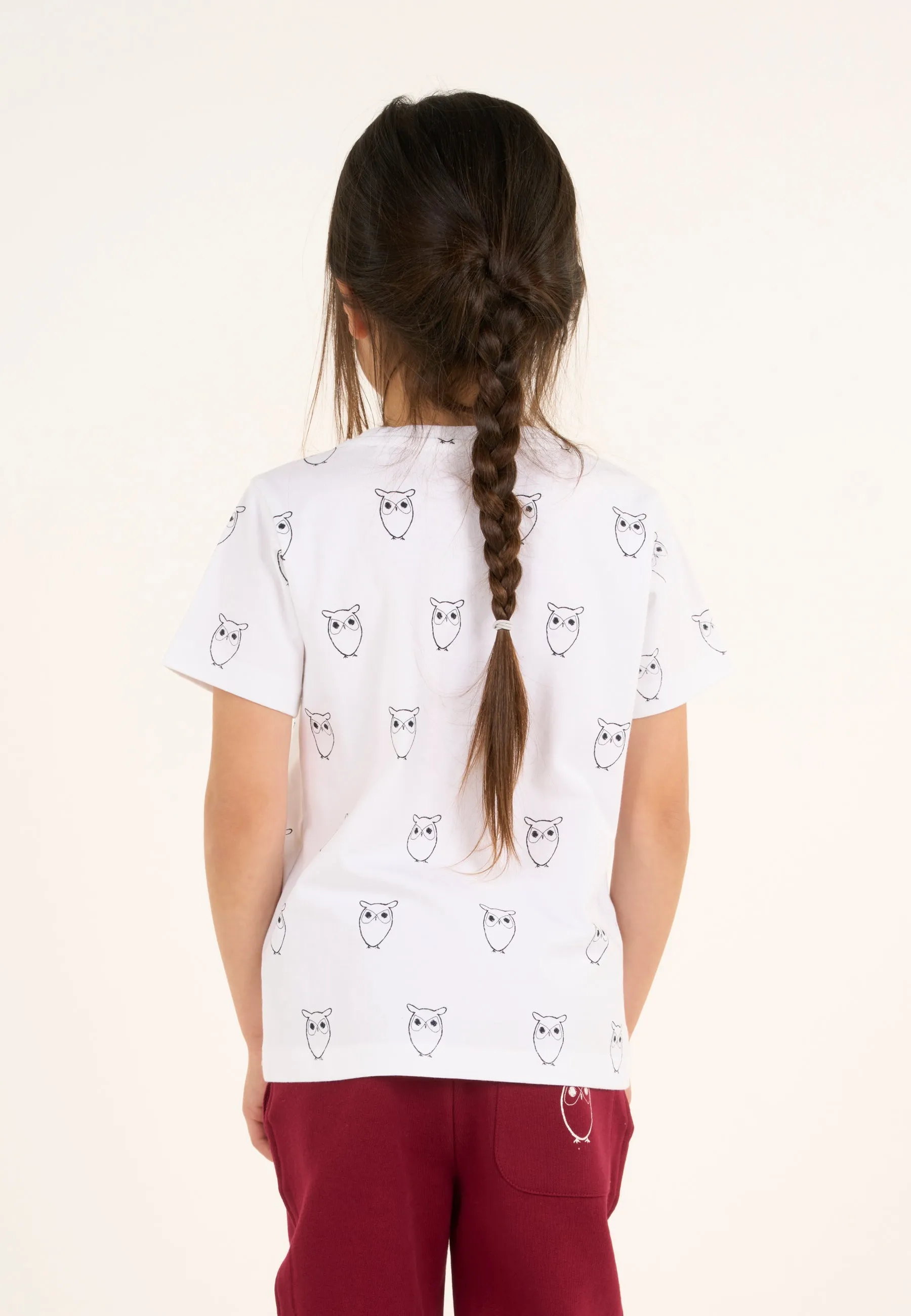 Owl AOP t-shirt - Bright White