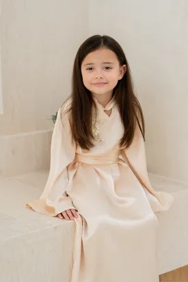 Pearl essence Kids Abaya