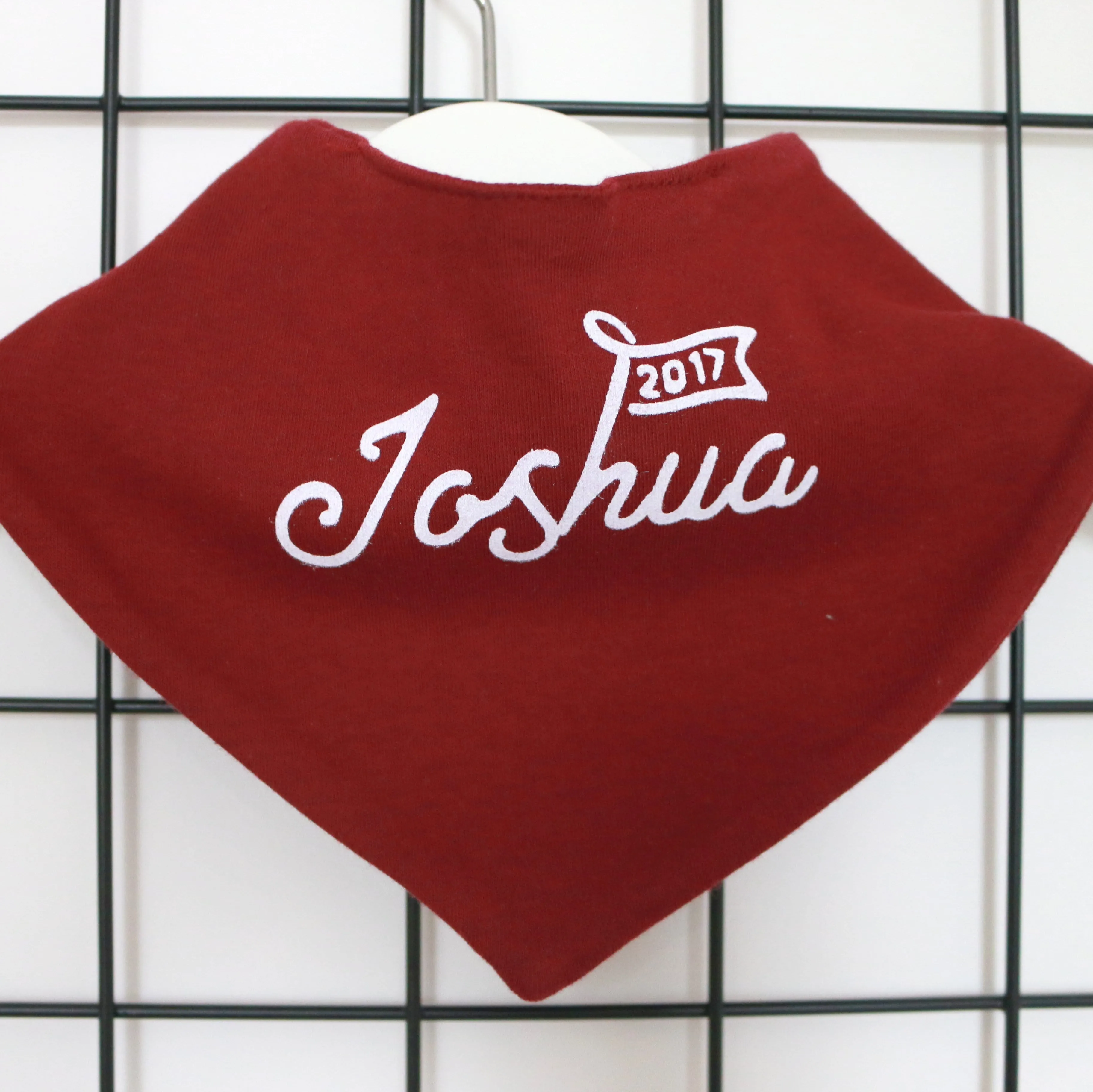 Personalised Name Flag Bib