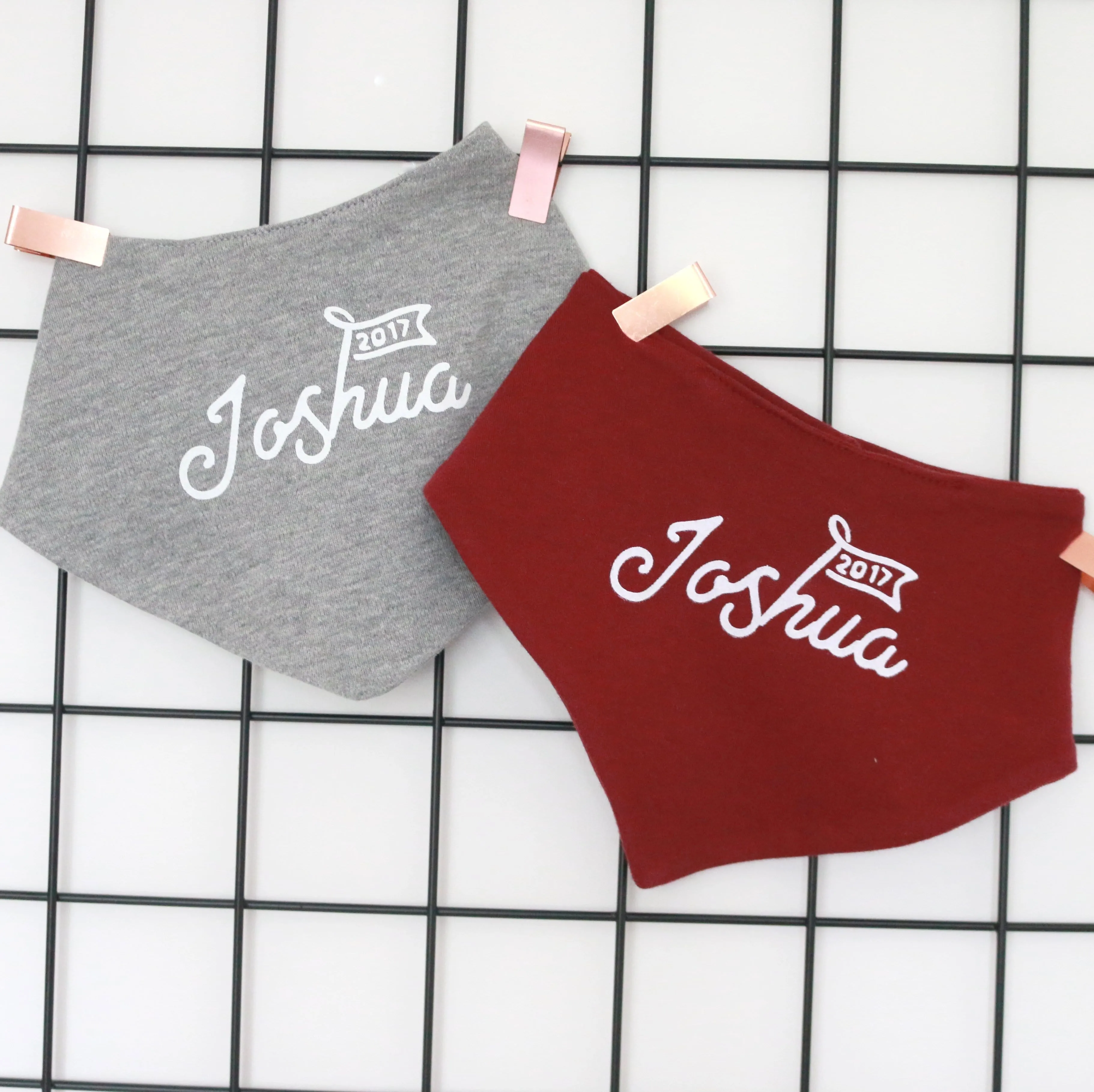 Personalised Name Flag Bib