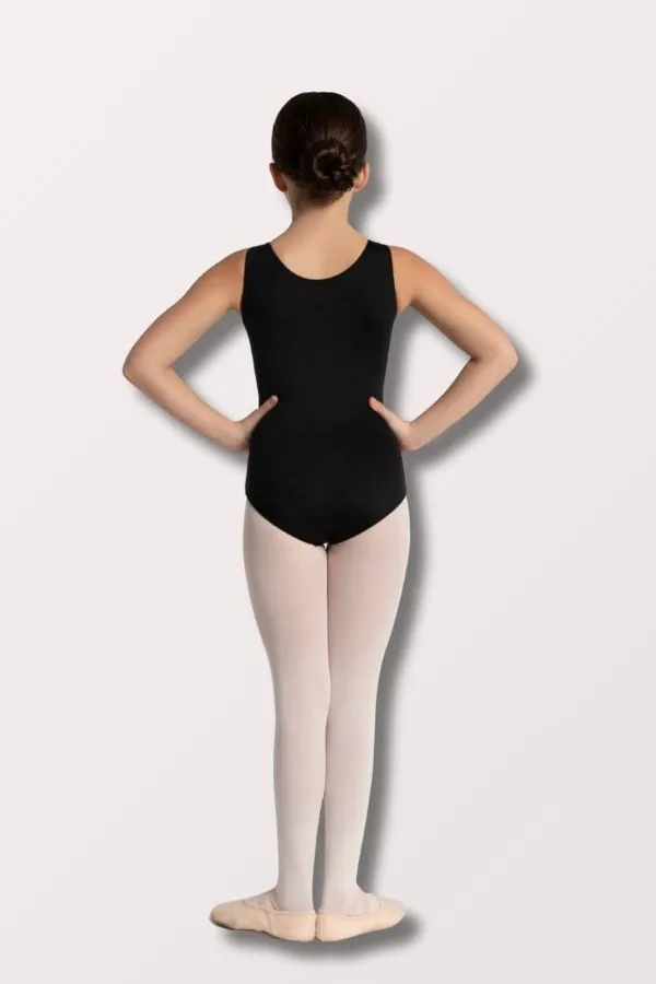 Pinch Front V Neck Leotard - Black