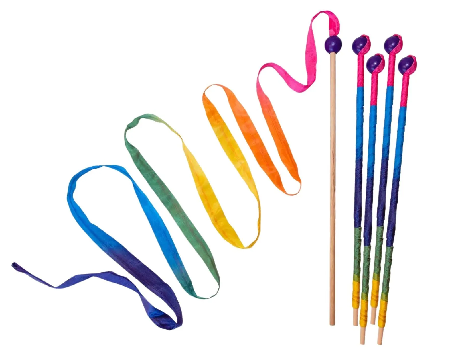 Rainbow Streamer - 5 Pack