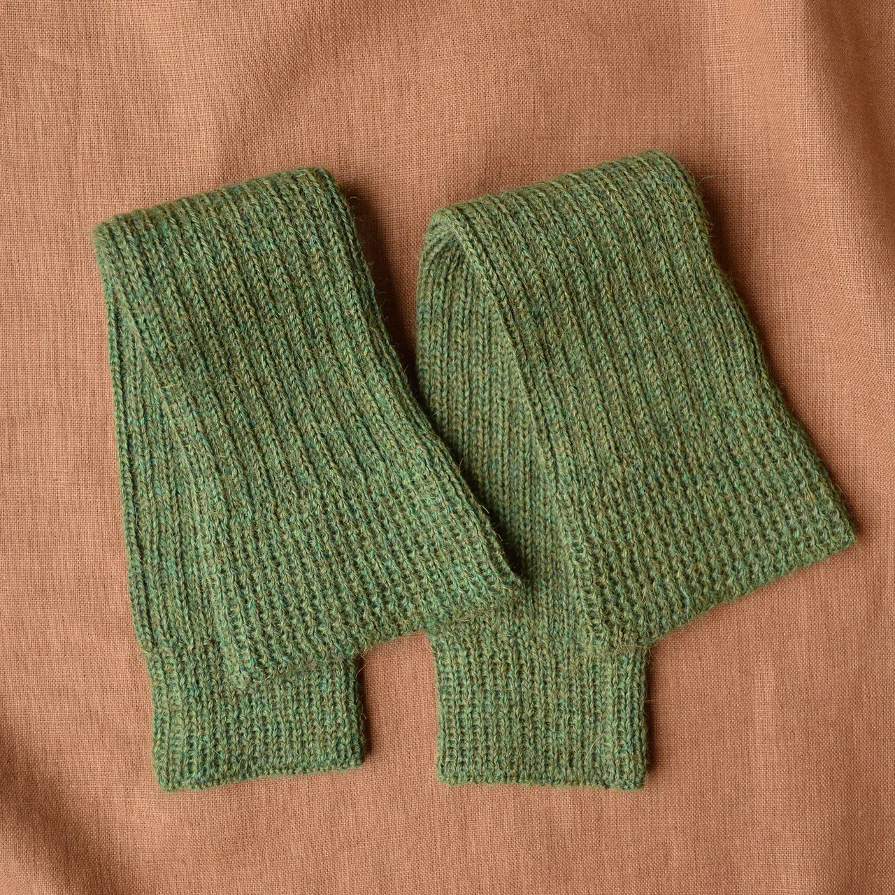 Ribbed Legwarmers in baby alpaca (Youth-Adult) *Last One!