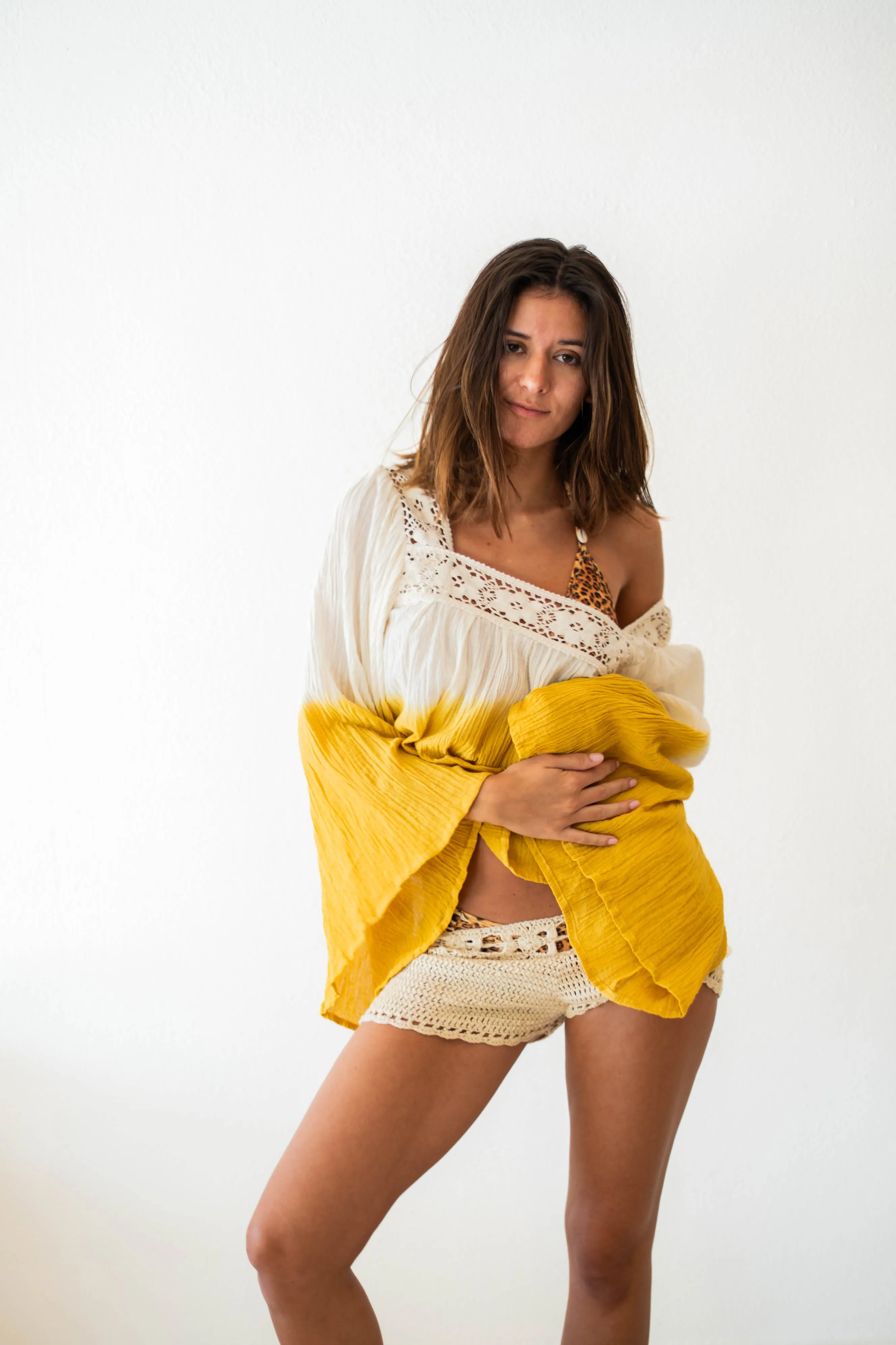 Riviera Crochet Shorts