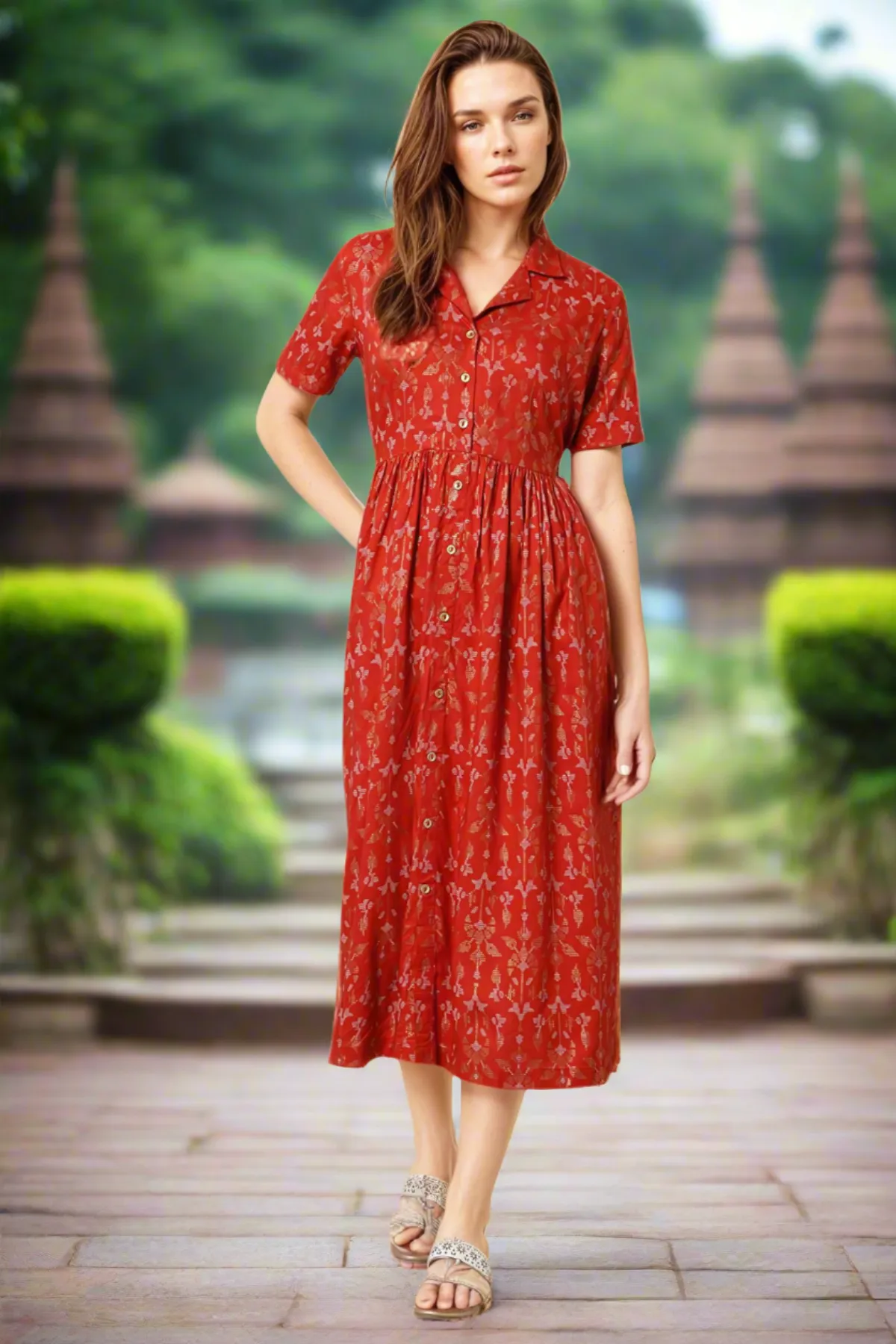 Ruby Zipless Feeding Kurti with Pocket