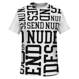 Send Nudes white PREMIUM t-shirt