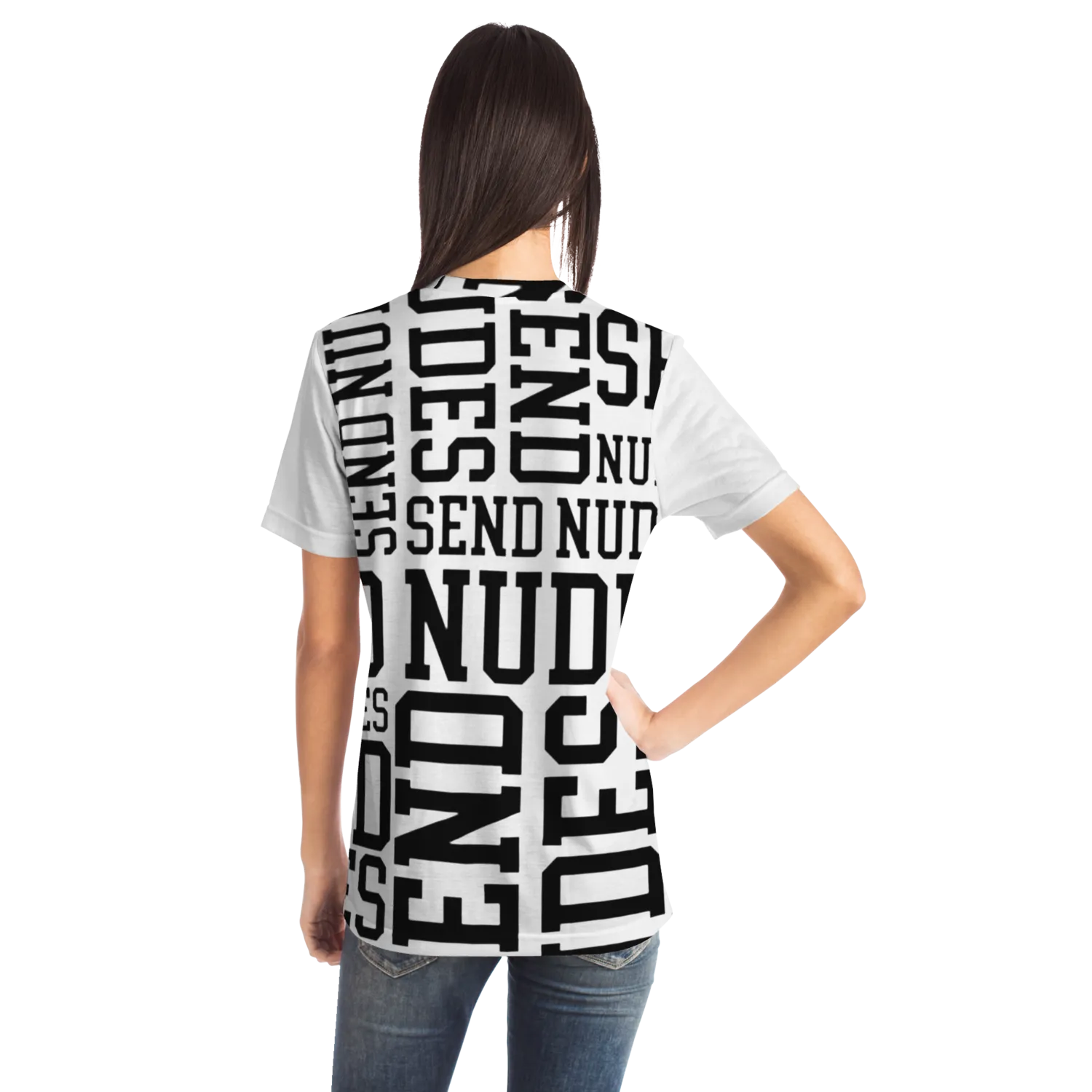 Send Nudes white PREMIUM t-shirt