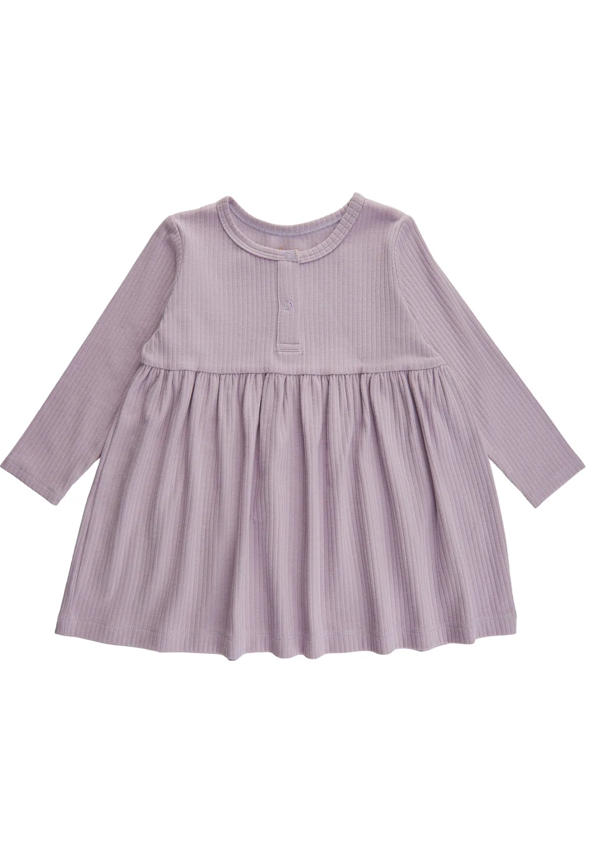 SGJenni Wide Rib Dress - Lavender Frost