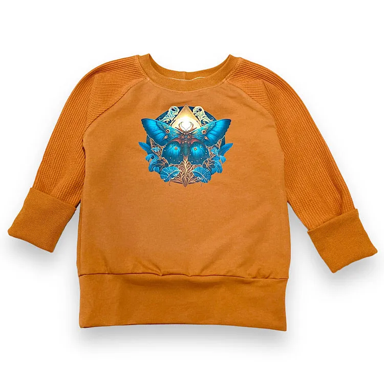 Size Med (3-6y) Winter Jumper - Mystic Moth