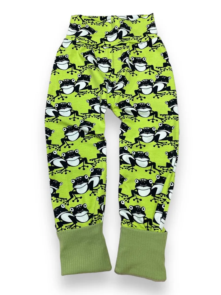 Size Medium (3-6y) GWM Full Length Harems - Crazy Frogs