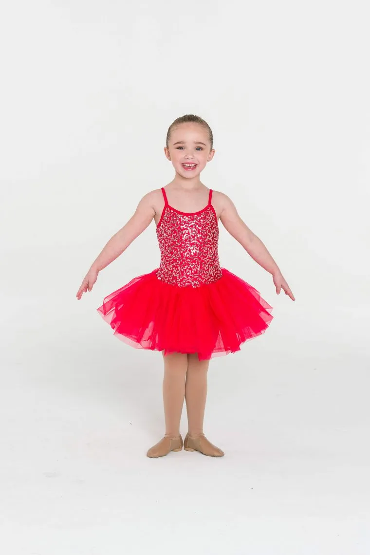 Studio 7 Sequin Tutu Dress Child CHTU04