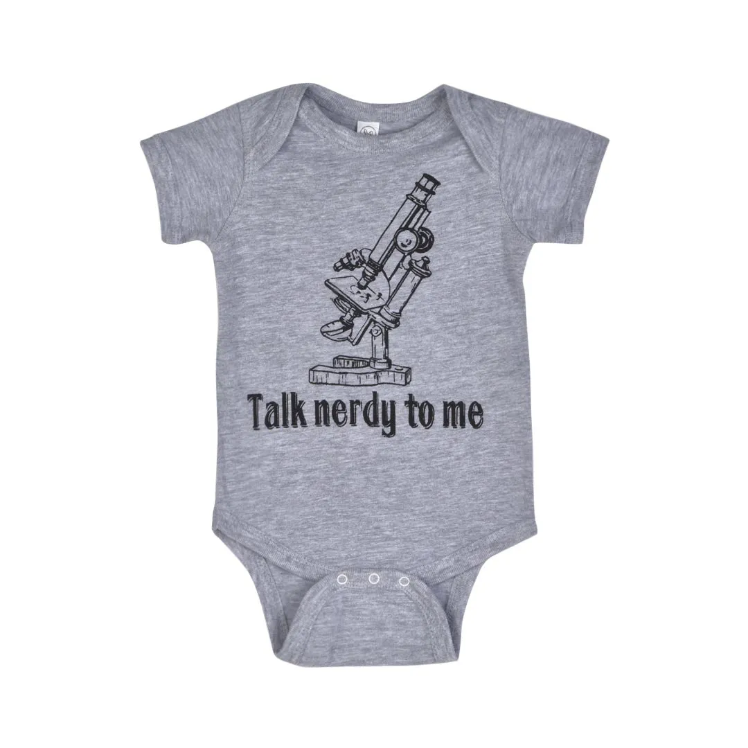 TALK NERDY TO ME ONESIE - INFANT