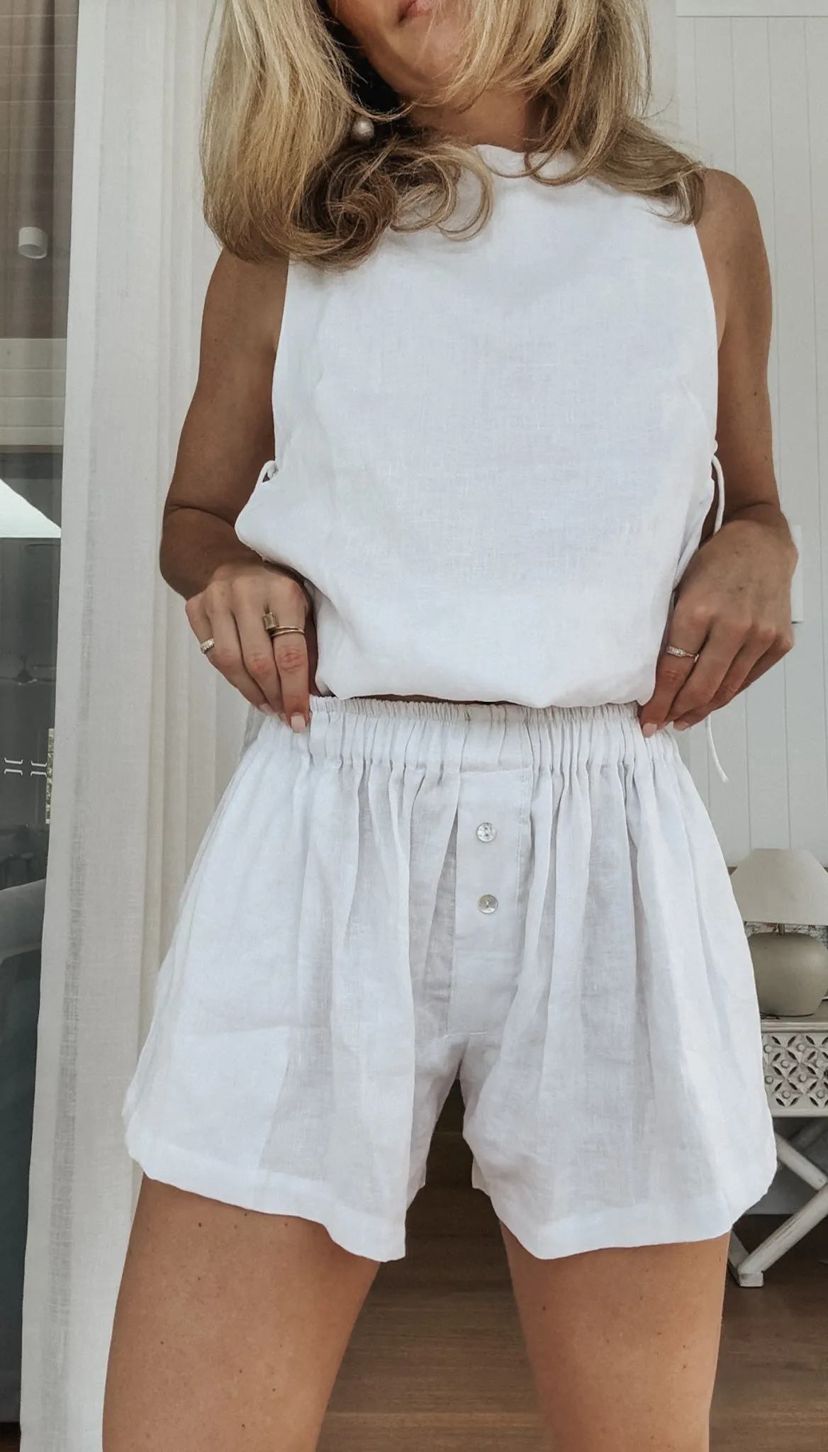 Ted Shorts - Linen