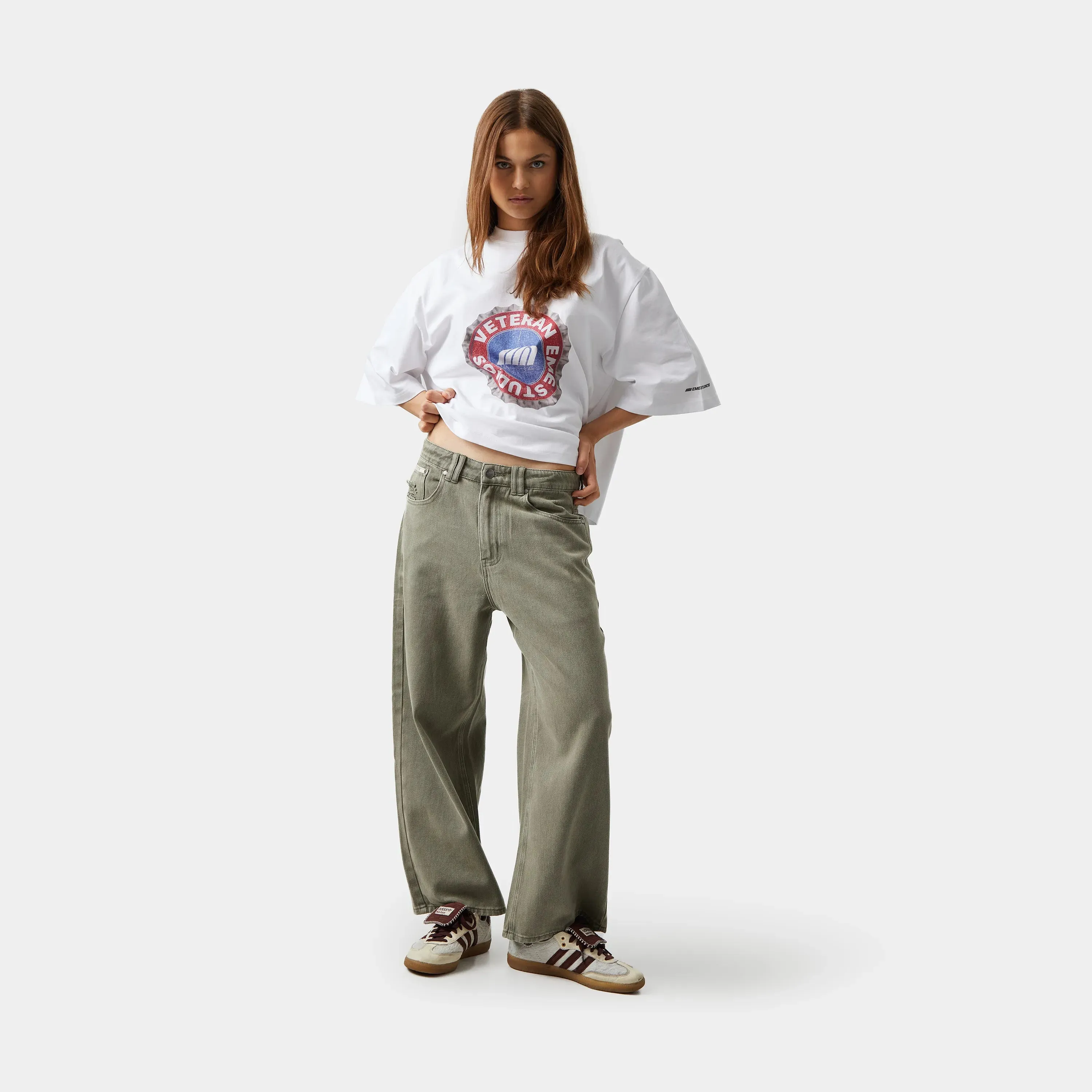 V.S. Pearl Cropped Boxy Tee